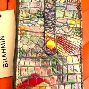 brahmin elope melbourne credit card wallet